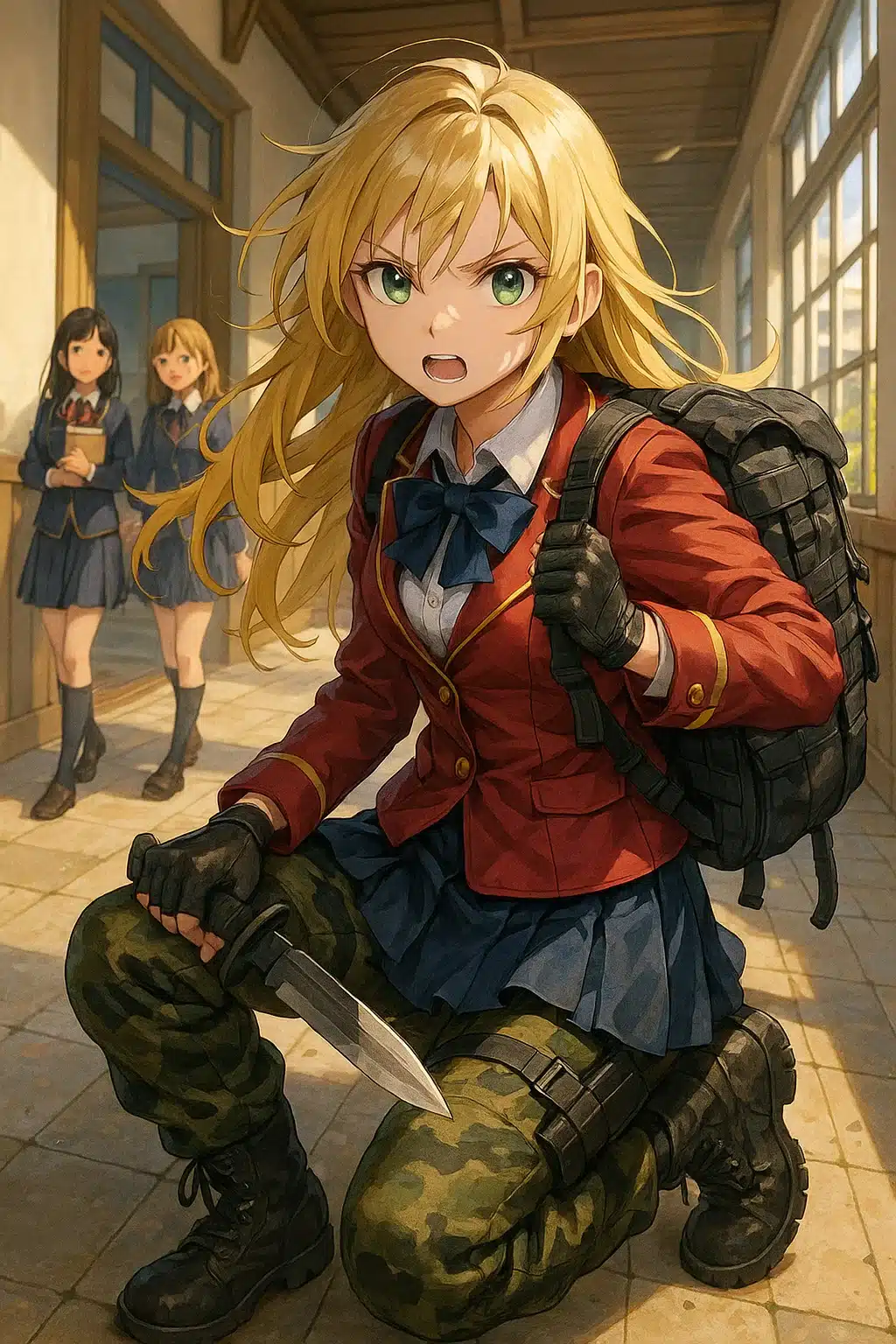 The school life of the strongest mercenary girl